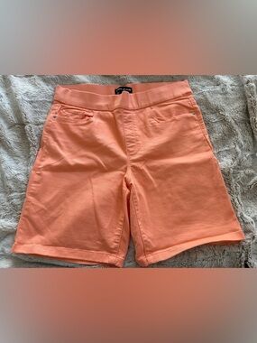 DKNY Jeans Peach Stretch Bermuda Short Size L